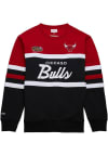 Main image for Mitchell and Ness Chicago Bulls Mens Black Head Coach Long Sleeve Fashion Sweatshirt