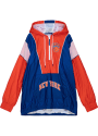 New York Knicks Mitchell and Ness HIGHLIGHT REEL ANORAK Pullover Jackets - Blue