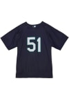 Main image for Ichiro Suzuki Seattle Mariners Mitchell and Ness Button Coop Cooperstown Jersey - Navy Blue