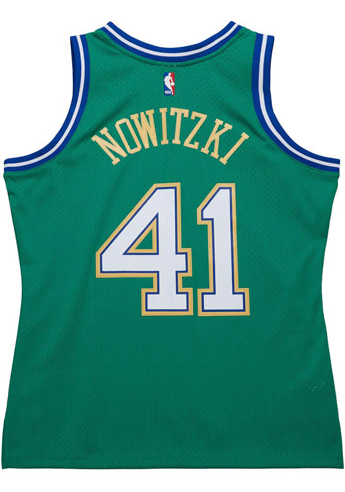 Dirk nowitzki green jersey best sale