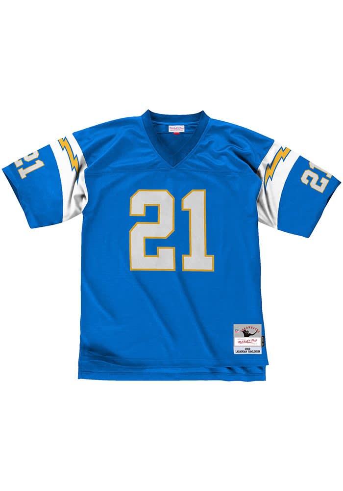 Los Angeles Chargers LaDainian Tomlinson Mitchell and Ness LIGHT