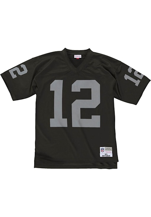 Las Vegas Raiders Ken Stabler Mitchell and Ness BLACK Throwback