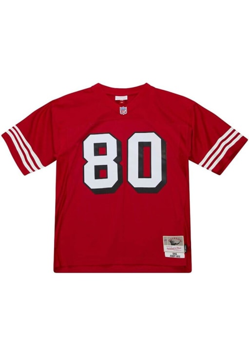 San Francisco 49ers Jerry Rice Mitchell and Ness Throwback Throwback Jersey