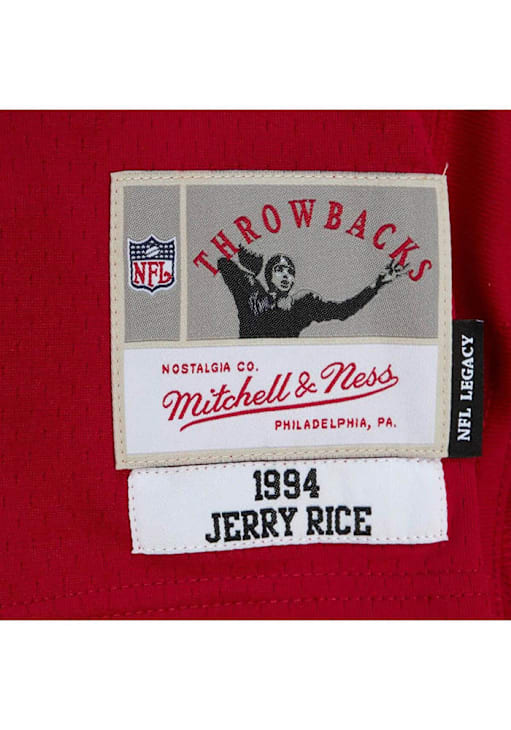San Francisco 49ers Jerry Rice Mitchell and Ness Throwback Throwback Jersey