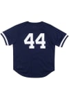 Main image for Reggie Jackson New York Yankees Mitchell and Ness Coop Cooperstown Jersey - Navy Blue