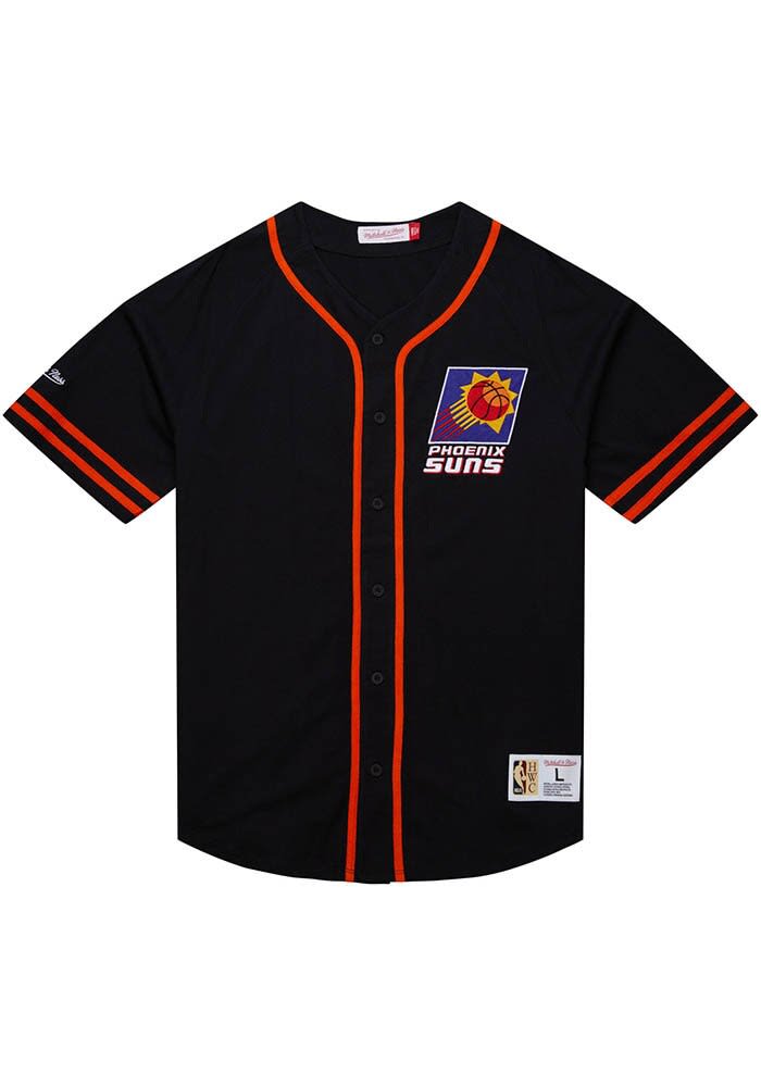 Mitchell and Ness Phoenix Suns Mens BLACK Vintage Logo - 56504200
