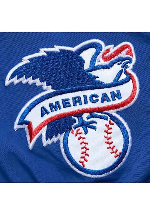 Mitchell and Ness Kansas City Royals Mens Blue Current Logo Pullover Jackets