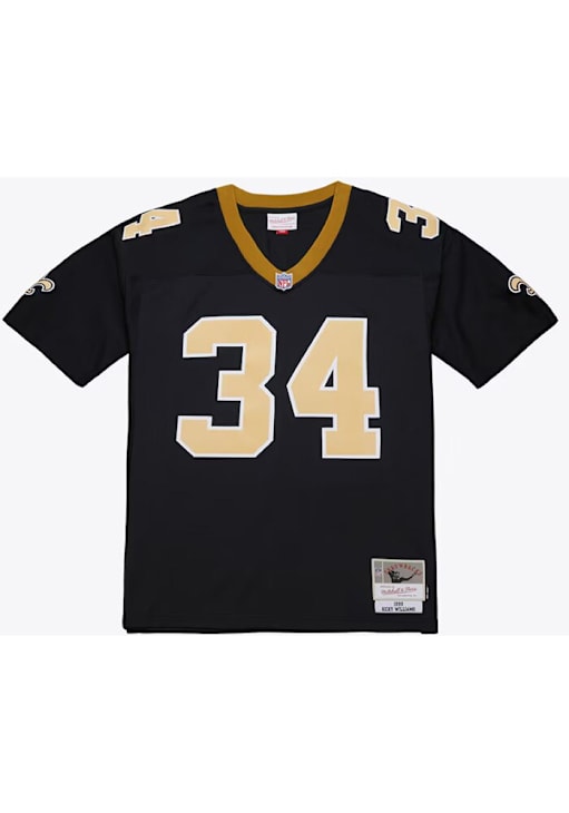 New Orleans Saints Ricky Williams Mitchell and Ness BLACK