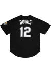 Main image for Wade Boggs Tampa Bay Rays Mitchell and Ness Coop Cooperstown Jersey - Black