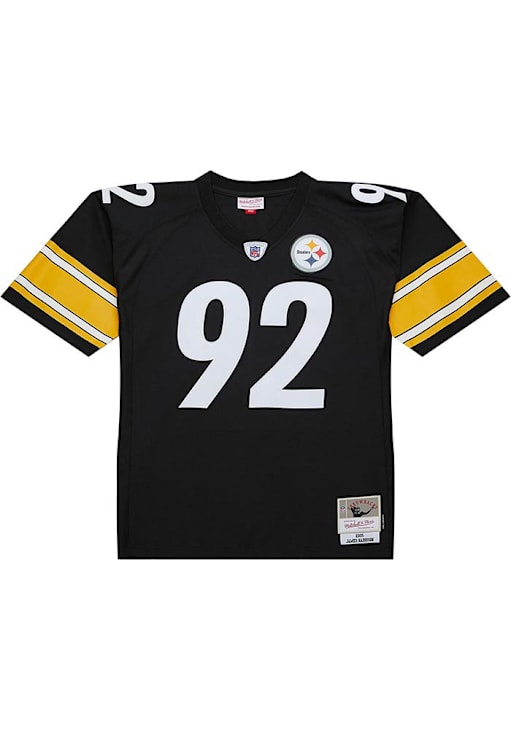 Pittsburgh Steelers James Harrison Mitchell and Ness BLACK - Main Image