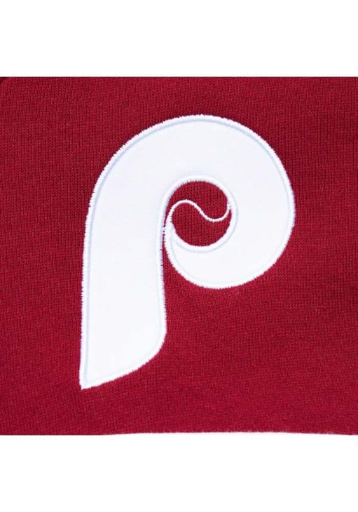 Mitchell and Ness Philadelphia Phillies Mens Light Blue Head Coach Fashion Hood