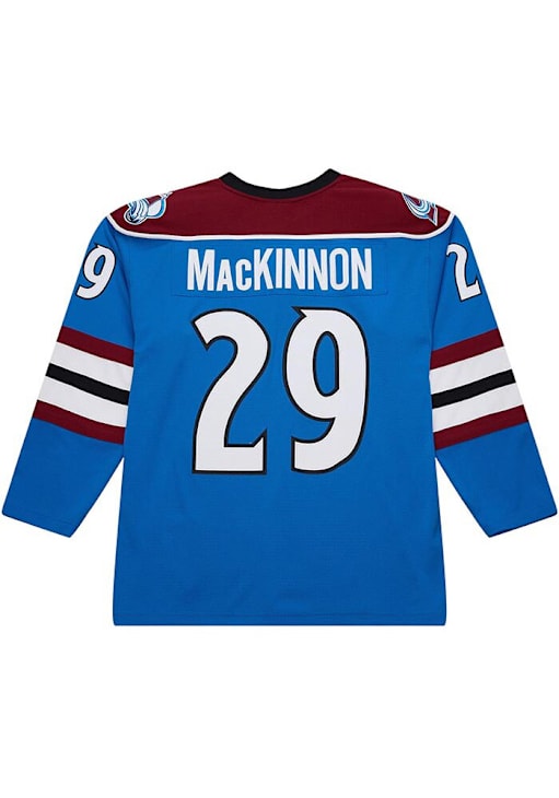 Mitchell and Ness Nathan MacKinnon Colorado Avalanche Mens ROYAL