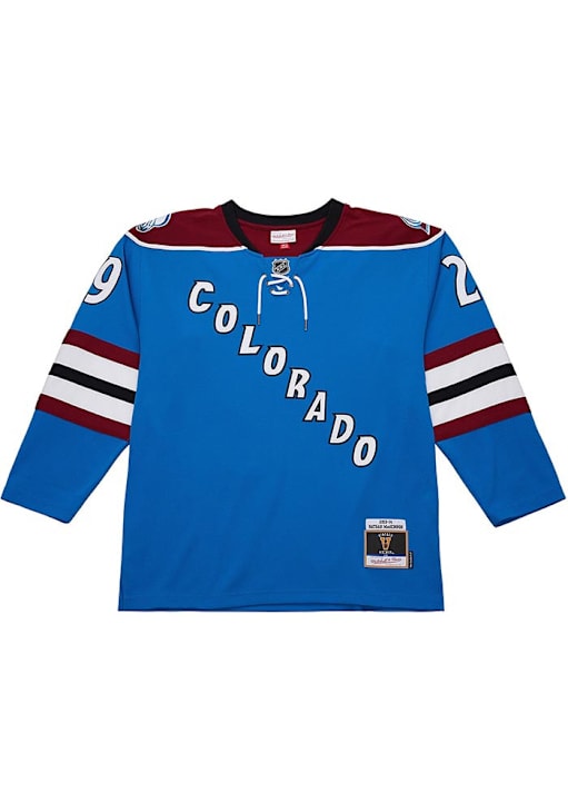Mitchell and Ness Nathan MacKinnon Colorado Avalanche Mens ROYAL