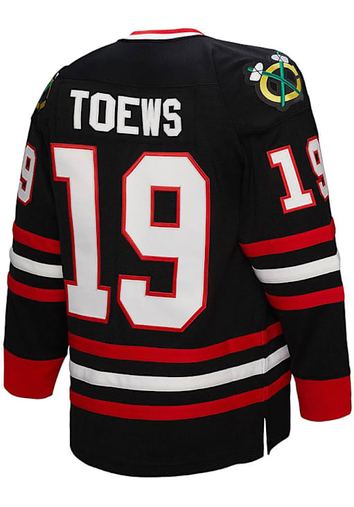 Mitchell and Ness Jonathan Toews Chicago Blackhawks Mens BLACK
