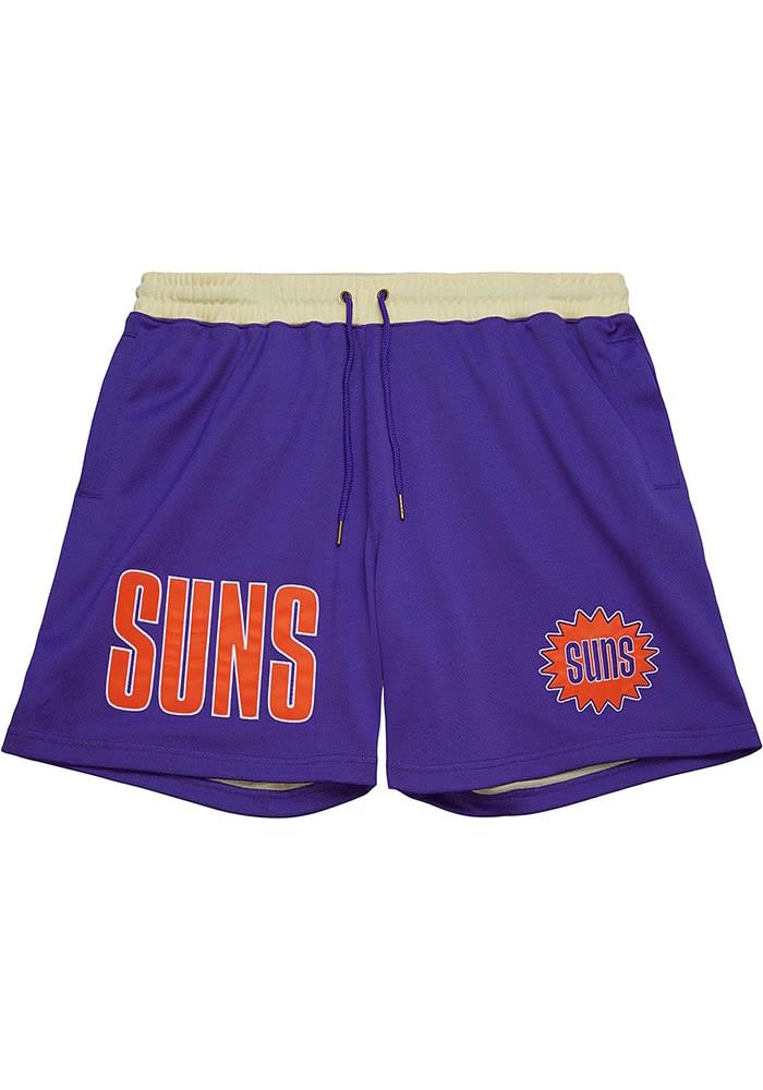 Phoenix Suns Mens Mitchell and Ness PURPLE Team OG 2.0 Shorts