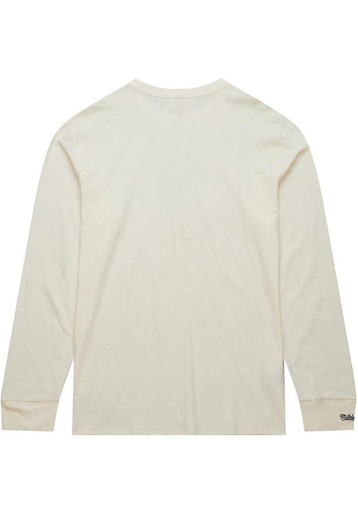 Mitchell and Ness Milwaukee Bucks CREAM Heritage Slub Vintage Logo