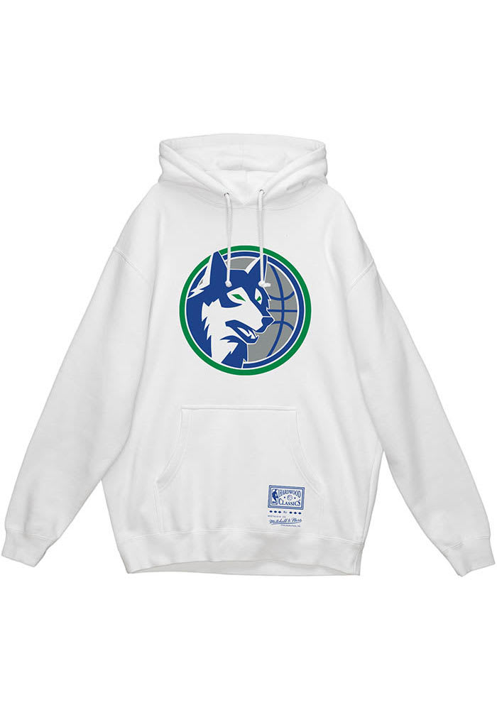 Mitchell and Ness Minnesota Timberwolves Mens White MVP LOGO
