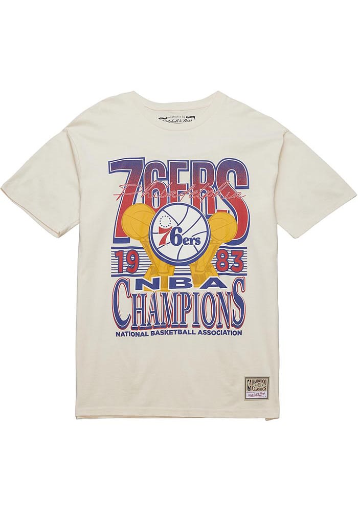 Mitchell and Ness Philadelphia 76ers Champions Short Sleeve T