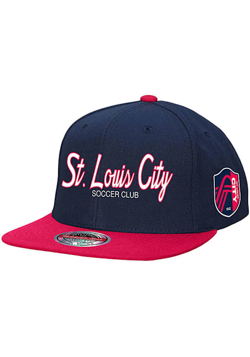 Baseball Script Snapback St. Louis Script Baseball Font Trucker Hat ...
