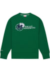 Main image for Mitchell and Ness Dallas Mavericks Mens Kelly Green Playoff Win Long Sleeve Fashion Sweatshirt