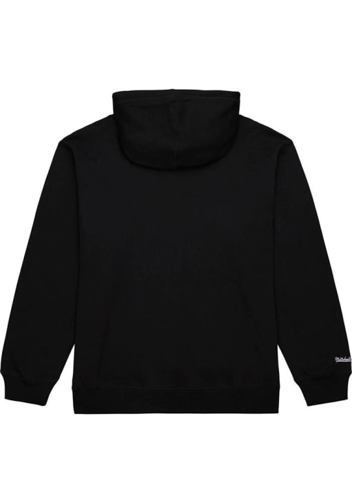 Mitchell and Ness Colorado Avalanche Mens Black Block Arch Long Sleeve Hoodie