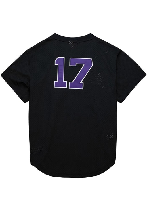 Todd Helton Colorado Rockies Mitchell and Ness BP Pullover Cooperstown Jersey - Black