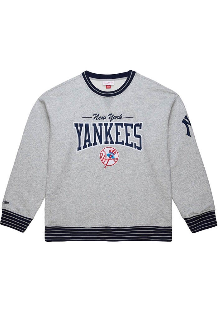 Mitchell and Ness New York Yankees Mens GREY Throw It Back