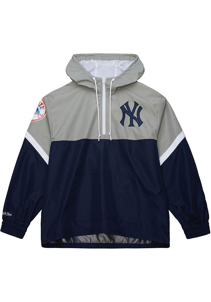 Mitchell and Ness New York Yankees Mens Tie Breaker NAVY Pullover