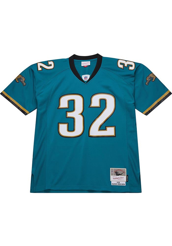 Jacksonville Jaguars Maurice Jones-Drew Mitchell and Ness TEAL