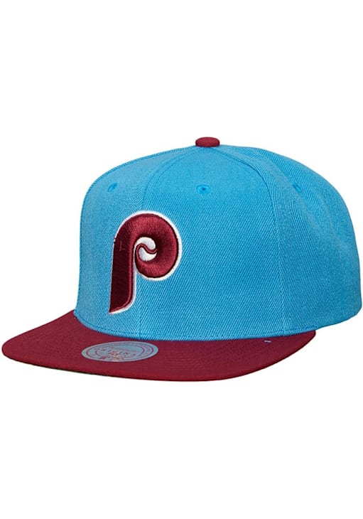 Philadelphia Phillies Mitchell and Ness LIGHT BLUE Evergreen