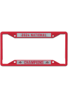 Main image for Ohio State Buckeyes Red  2024 Football National Champions Laser Cut License Frame