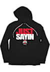 Main image for Julian Sayin BreakingT Mens Black Ohio State Buckeyes Football Just Sayin Long Sleeve Fashion Hood