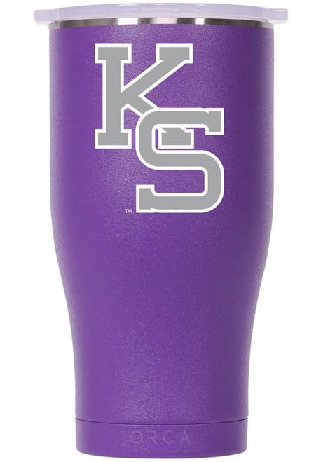 Purple K-State Wildcats ORCA Chaser 27oz Color Logo Stainless Steel Tumbler