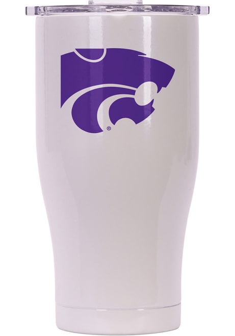 White K-State Wildcats ORCA Chaser 27oz Color Logo Stainless Steel Tumbler