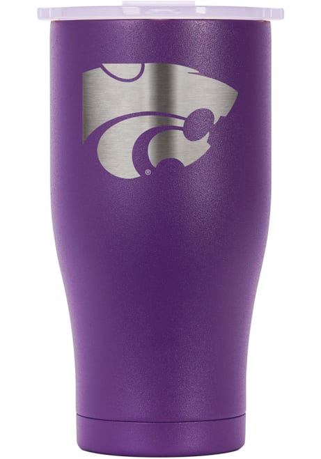 Purple K-State Wildcats ORCA Chaser 27oz Laser Etched Logo Stainless Steel Tumbler