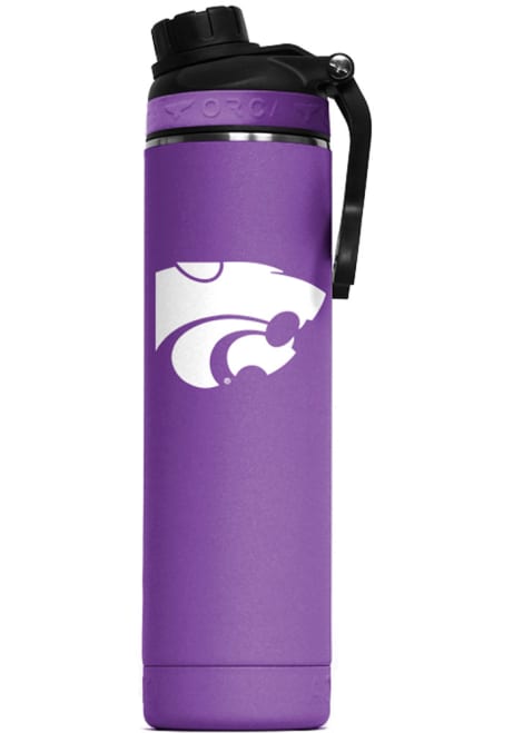 Purple K-State Wildcats Hydra 22oz Color Logo Stainless Steel Bottle