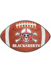 Main image for Brown Nebraska Cornhuskers Football Blackshirts Logo Interior Rug