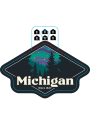 Michigan Northern Lights Stickers