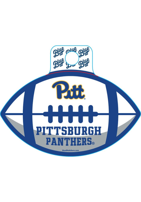 Blue Pitt Panthers Football Stickers