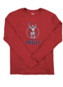 Philly Red Rocky Franklin Long Sleeve T Shirt