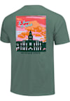 Main image for Michigan State Spartans Green  Sun Kissed Sky Short Sleeve T-Shirt