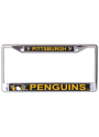 Pittsburgh Penguins Metallic Printed License Frame
