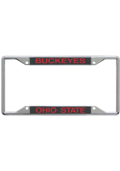 Ohio State Buckeyes License Frame- The Ohio State University Carbon ...