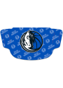 Dallas Mavericks Repeat Logo Fan Mask - Blue