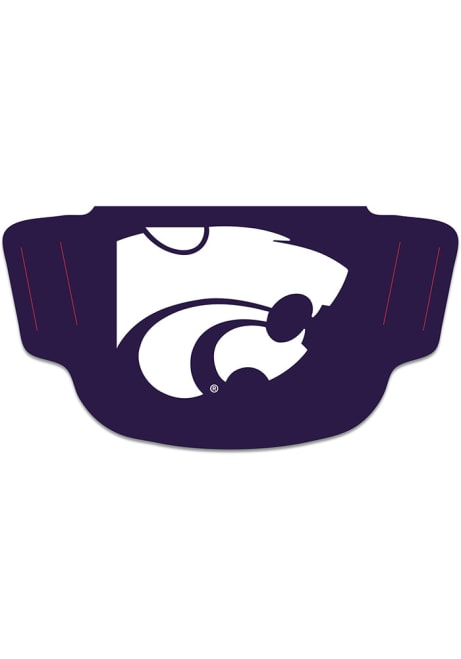 K-State Wildcats  Team Logo Mens Fan Mask - Purple