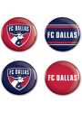 FC Dallas 4pk Button