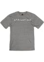 Springfield Heather Grey Wordmark Dots Short Sleeve T-Shirt