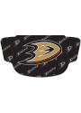 Anaheim Ducks Repeat Logo Fan Mask - Black