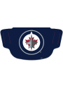 Winnipeg Jets Team Logo Fan Mask - Navy Blue