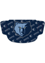 Memphis Grizzlies Repeat Logo Fan Mask - Blue
